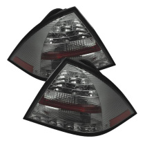 Mercedes Benz W203 C-Class 05-07 4DR Sedan LED Bakljus - Röktonade Spyder Auto
